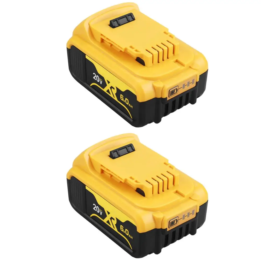 20 V 6.0Ah DCB200 литийионный Аккумулятор для Батарея DeWalt Макс XR електричюеского