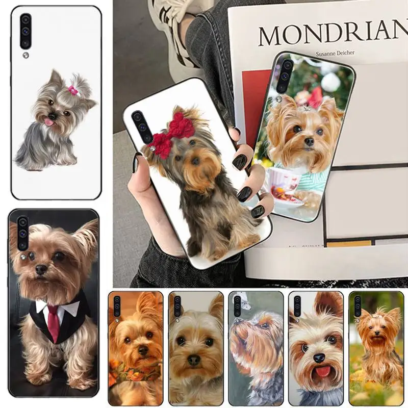 

Yorkshire Terrier dog cute Phone Case For Samsung galaxy S 7 8 9 10 20 edge A 6 10 20 30 50 51 70 note 10 plus