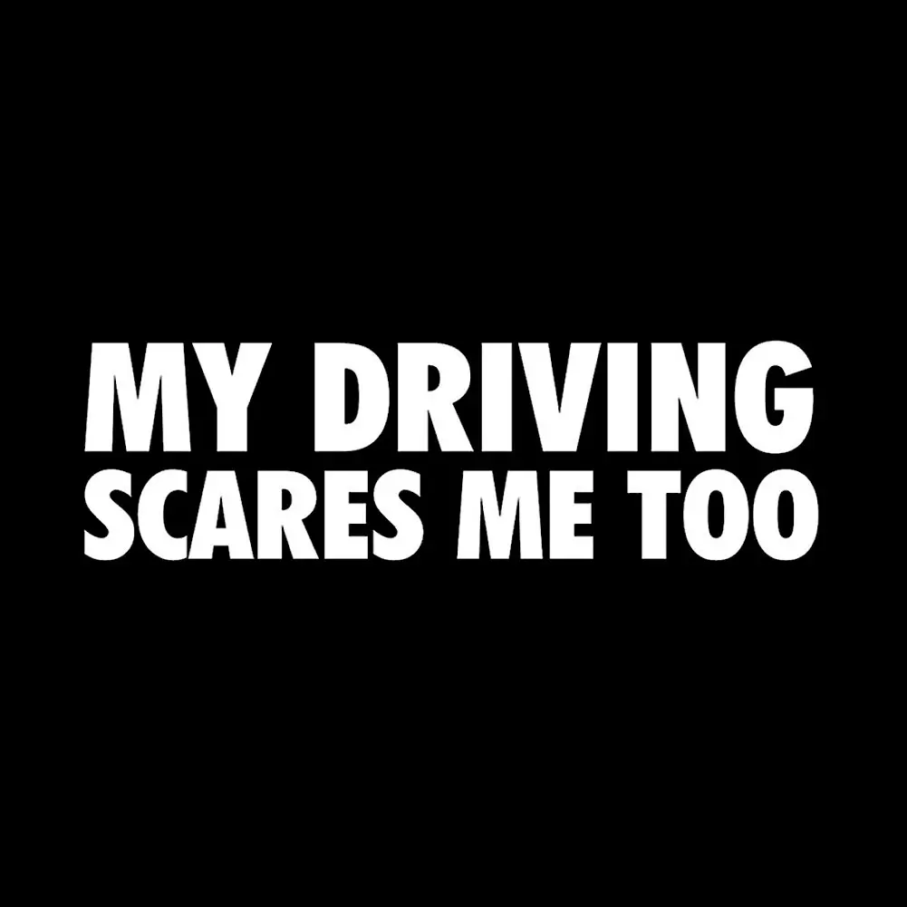 My Driving Me Too Funny Car Truck автомобильные светоотражающие наклейки декоративные