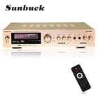 Усилитель мощности звука SUNBUCK 2000 Вт, 220 В, 110 В, Bluetooth 5,0, поддержка FM, USB