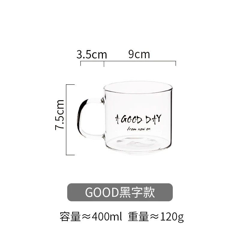 

Simple Modern Glass Cup Creative Coffee Mug Milk Tea Drinking Beer Whiskey Water Glass Cups Household Verre Drinkware DF50BLB