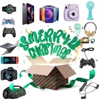 Электронные геймпады с сюрпризом на Рождество и новый год коробки для вечеринки, цифровые камеры, новинка, Рождественский подарок
