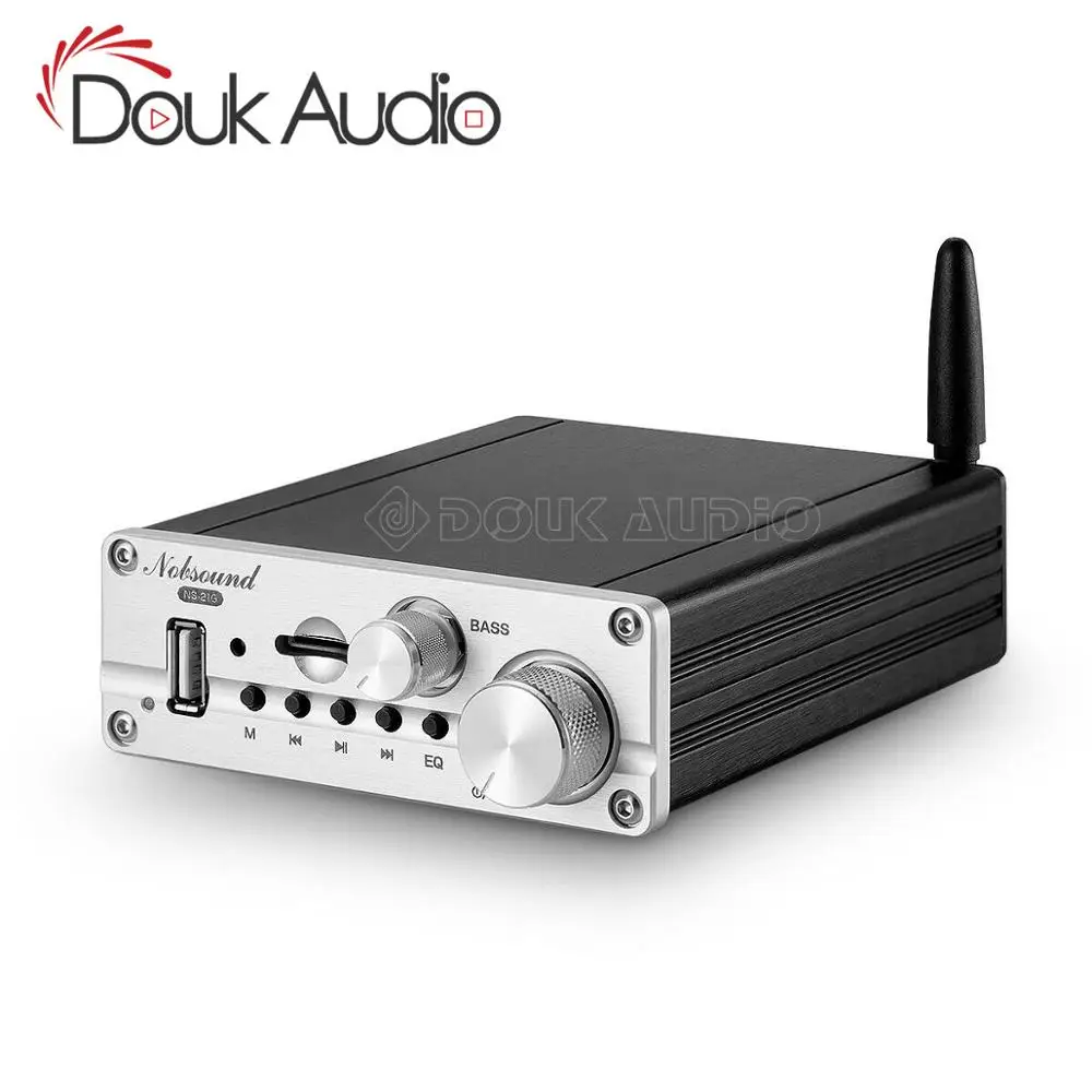 Усилитель мощности Douk audio Mini Bluetooth 5 0 класс D 2 1 Hi-Fi стерео аудио сабвуфер Amp USB/ AUX/
