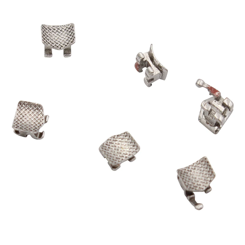 

022" Slot 3 / 3-4-5/ Hooks Dental Materials Dental Orthodontic Bracket BraceMetal Braces MINI Roth