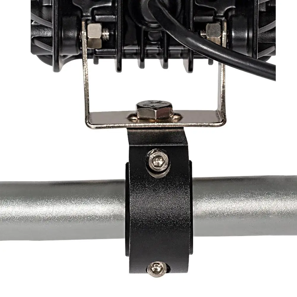 Светодиодный светильник для мотоцикла с зажимами кронштейны трубчатый зажим