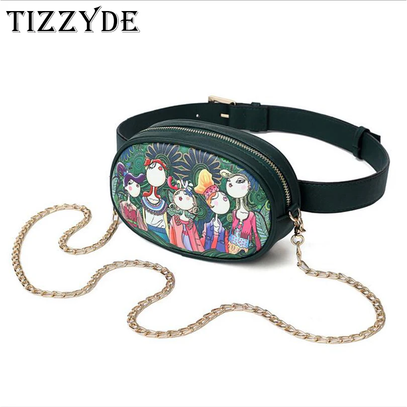 2019 Original Modern Girl 2018 New Fashion Korean Summer Messenger Bag Chest Personality Waist Small Shoulder ZYP300 | Багаж и сумки