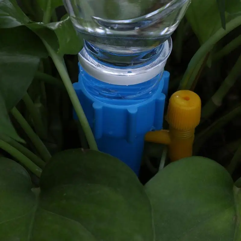 NEW Automatic Watering Spike Drip Irrigation System for Plants Flower Household Waterers Bottle | Дом и сад
