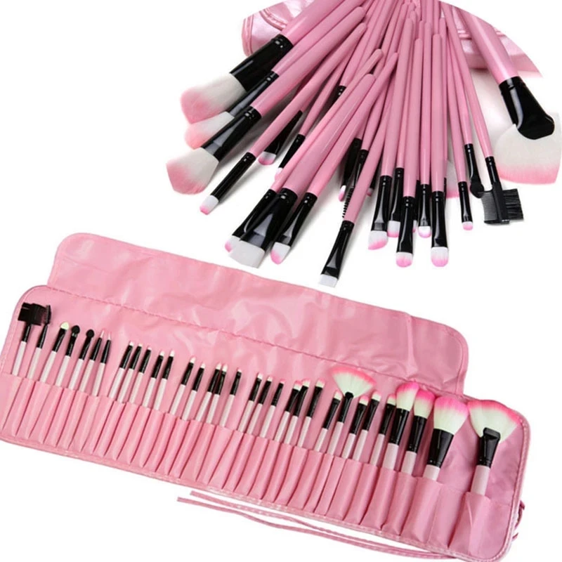 

32-24pcs/set Professional Makeup Brushes Tool Eye Shadow Foundation Blush Blending Brush Kit High Quality Cosmetic Set