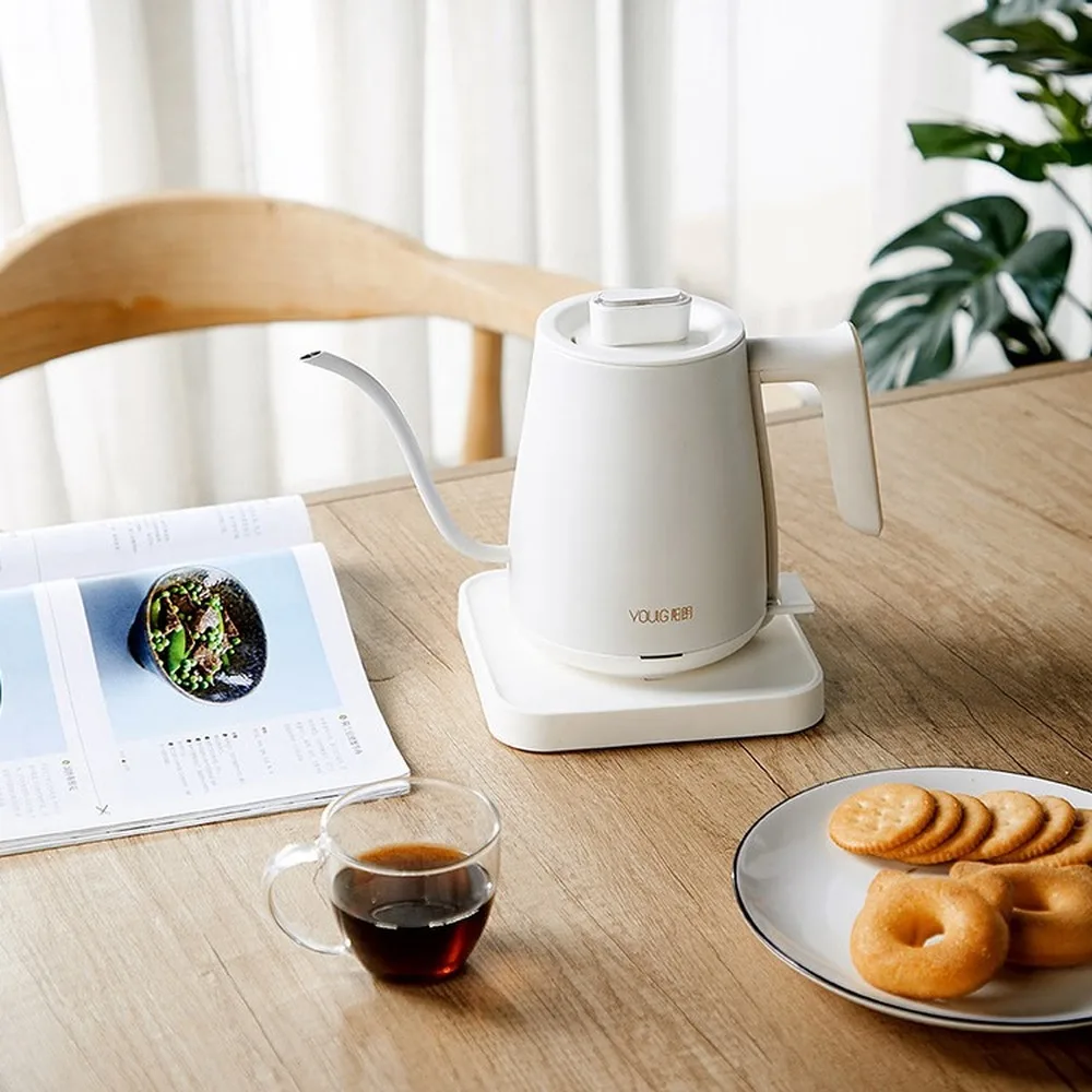 Электрический чайник капельного типа из нержавеющей стали ручной кофейный