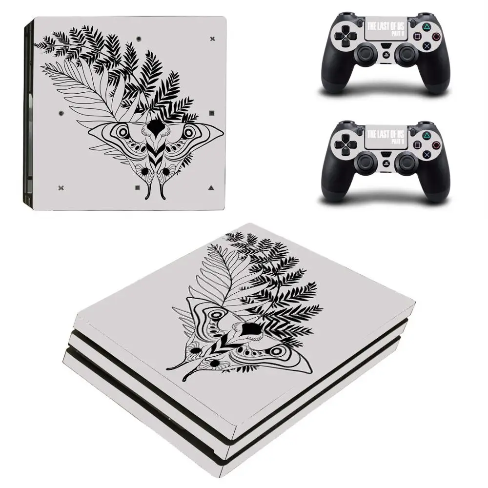 Последняя из нас часть 2 PS4 Pro наклейки на консоль PlayStation 4 Скины