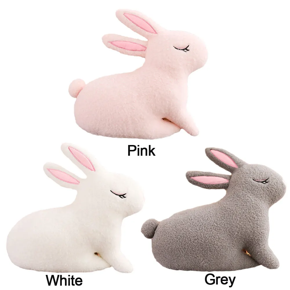 

40CM 58CM Kawaii Cute Rabbit Animals Rabbits Pillow Stuffed Cushion Plush Toys For Baby Girls Birthday Gifts