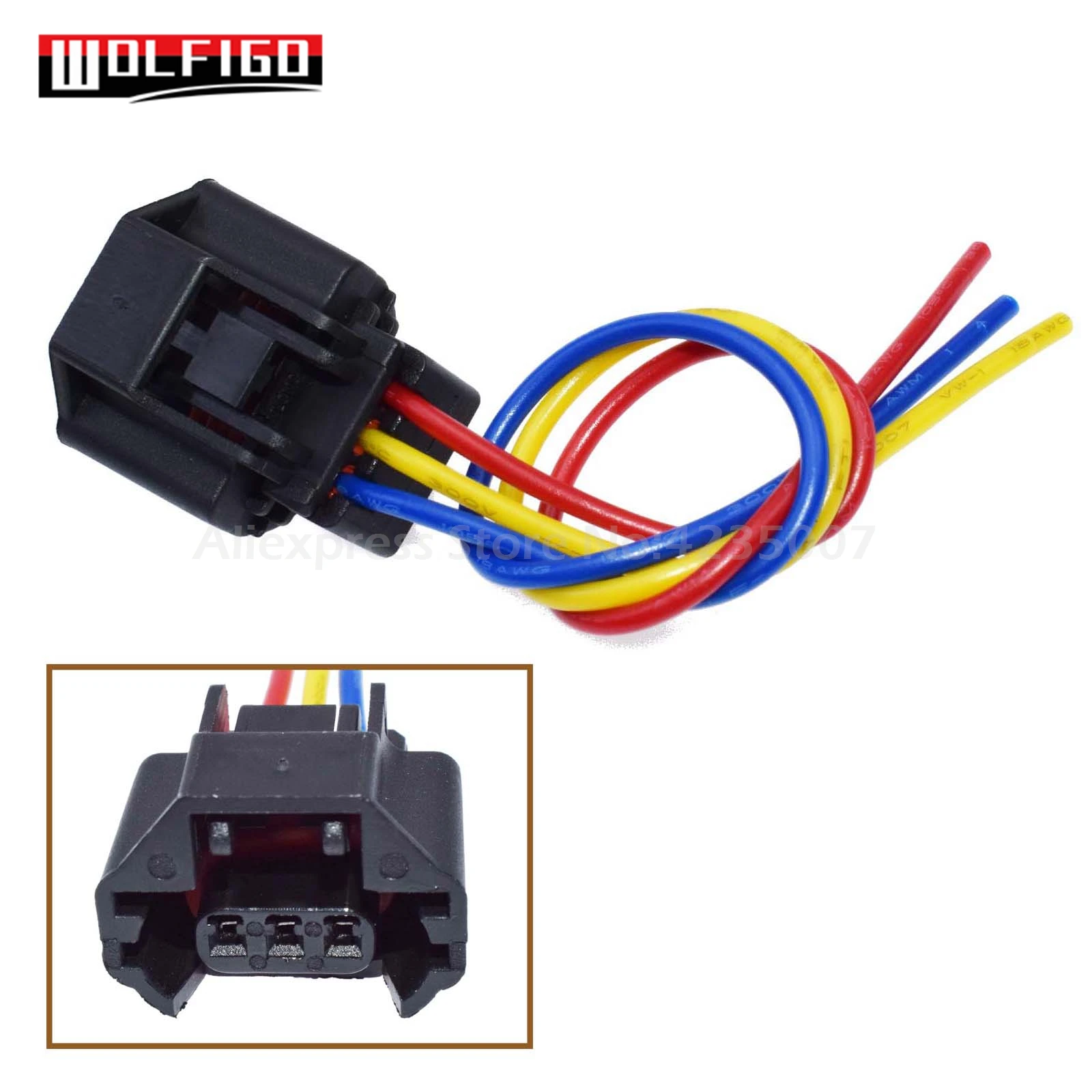 1 PC WOLFIGO Cam положения коленчатого Сенсор Соединительный разъем 1/10 шт для Altima VQ35DE VK56DE Infiniti 23731-5M010 23731-6J90B - Цвет: 1 PC