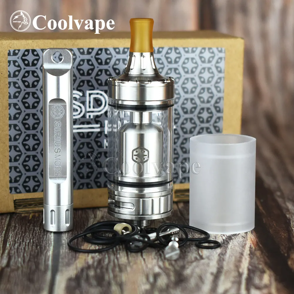

Испаритель wolfcoolvape Spica Pro Style mtl rta с одной катушкой 22 мм, бак для вейпа с емкостью 3 мл, обслуживаемый резервуар атомайзера 316ss