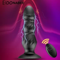 10 speed prostate massager anal vibrator butt plug stimulator usb charge sex toy for men women wireless remote control anal bead