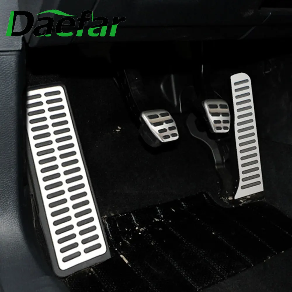 

Накладка на педаль Daefar для Seat Toledo 2006 - 2009 Altea Leon 2009 - 2012 LHD, педали из нержавеющей стали, автомобильные аксессуары