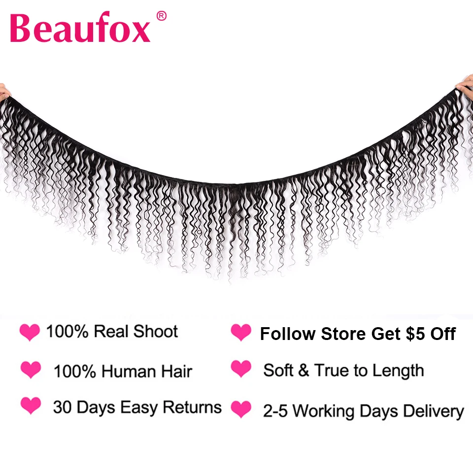 Beaufox 360 фронтальные с пряди волнистые человеческие волосы кружевными