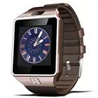 Умные часы DZ09, Цифровые мужские часы для Apple, Samsung, Android мобильный телефон, беспроводные, SIM, TF-карта, камера