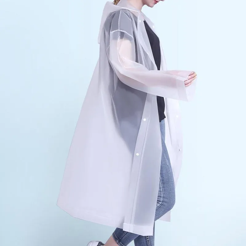 Многоразовый плащ модный для женщин мужчин детей экстренный водонепроницаемый