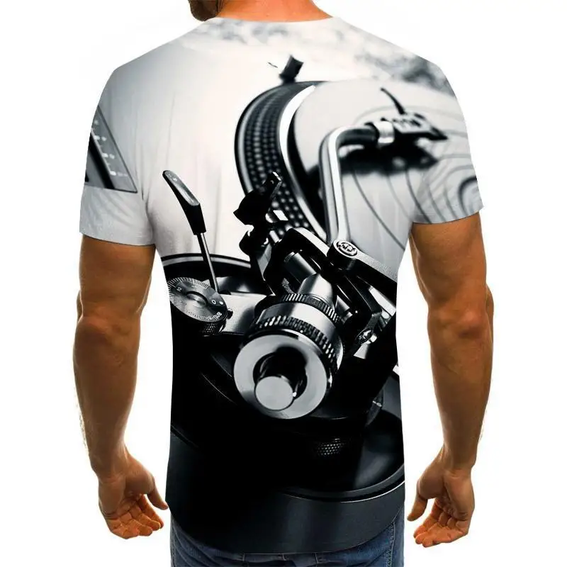 

Summer men's t-shirt Motorcycle T-shirt Punk Clothing Retro Clothes Mechanical Tshirt Tops Tees Men Funny 3d t-shirt 6XL