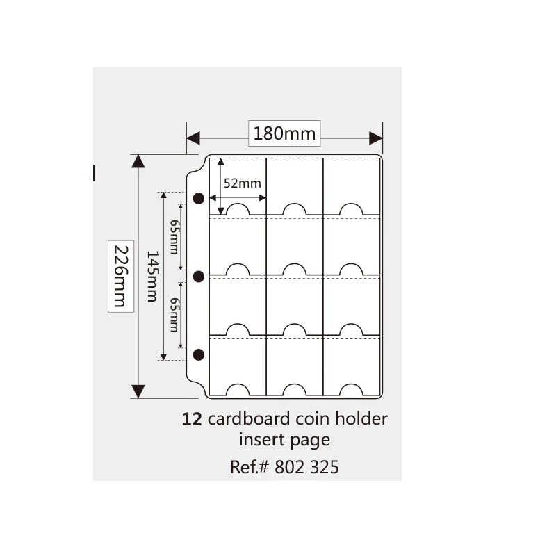 PCCB большой сменный чистый Альбом для монет фотоальбом размером 30 см * 27 5 8023270 | Дом