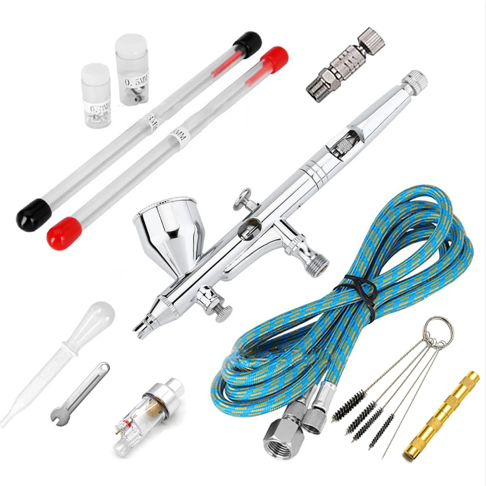 Двойного действия самотеком опрыскиватель Ручка аэрографа воздушные кисти