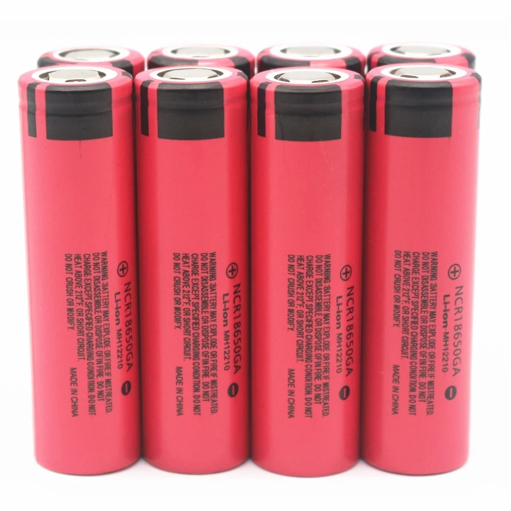 

2021 Original NCR 18650GA High Discharge 3.7V 3500mAh 18650 Rechargeable Battery Suitable for All Kinds of Electronic Products