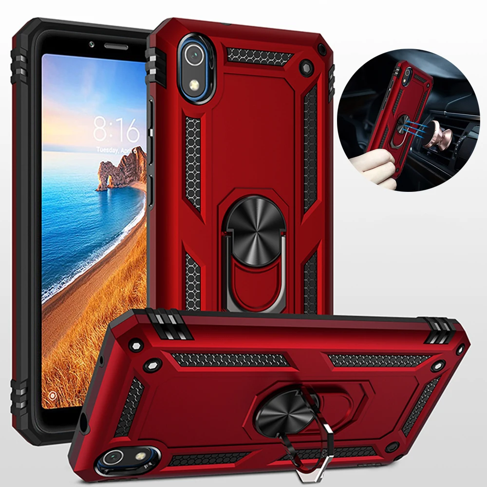 Чехол для телефона Redmi 7A роскошный бронированный противоударный чехол Xiaomi 9 9A