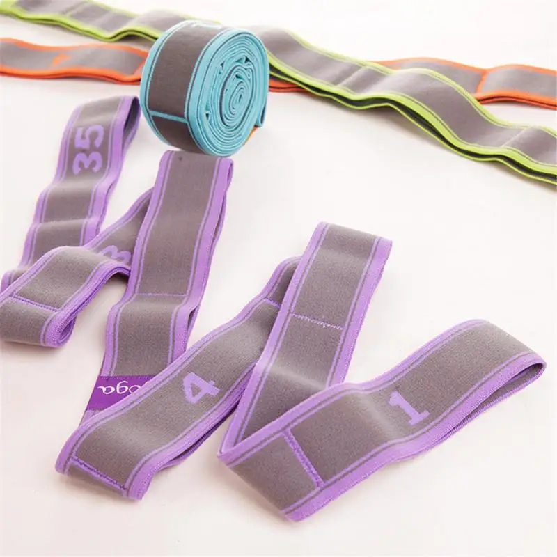 

Multi-segment Stretch Sports Belt Yoga Tension Belt Elastic Stretch Belt Yoga Stretch Belt Resistance Bands Fitness Equipment