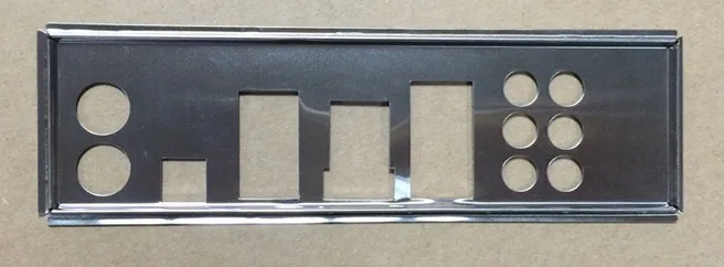 

New I/O shield back plate of motherboard for P5Q Turbo P5Q PRO Turbo just shield backplate Suitable I/O baffle