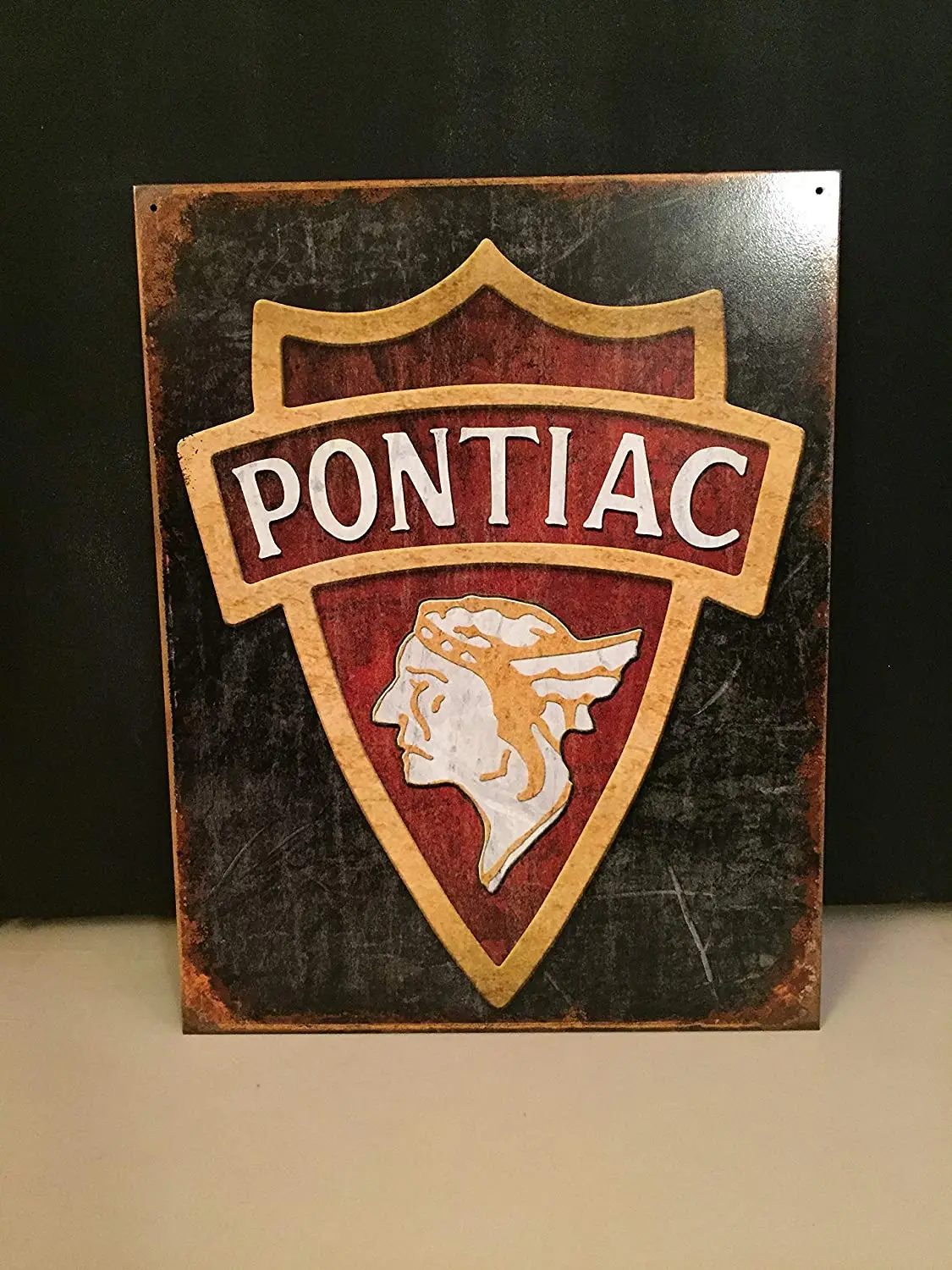 

Diuangfoong Pontiac Vintage Reproduction Metal Sign 12" x 8"