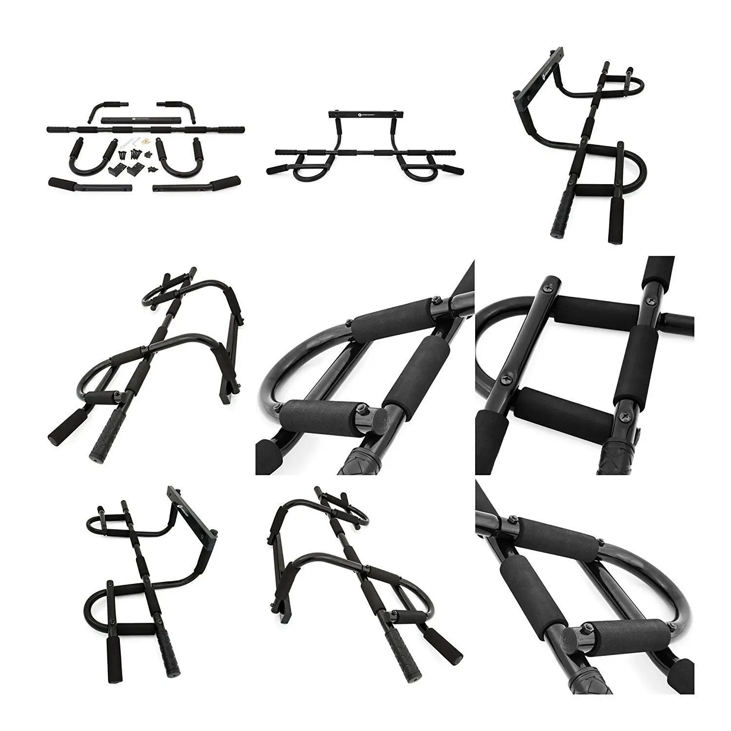 Indoor Pull Up Bar Wall Adjustable Home Gym Workout Chin Chin Up Pull Up Training Bar Sport Fitness Equipments HWC