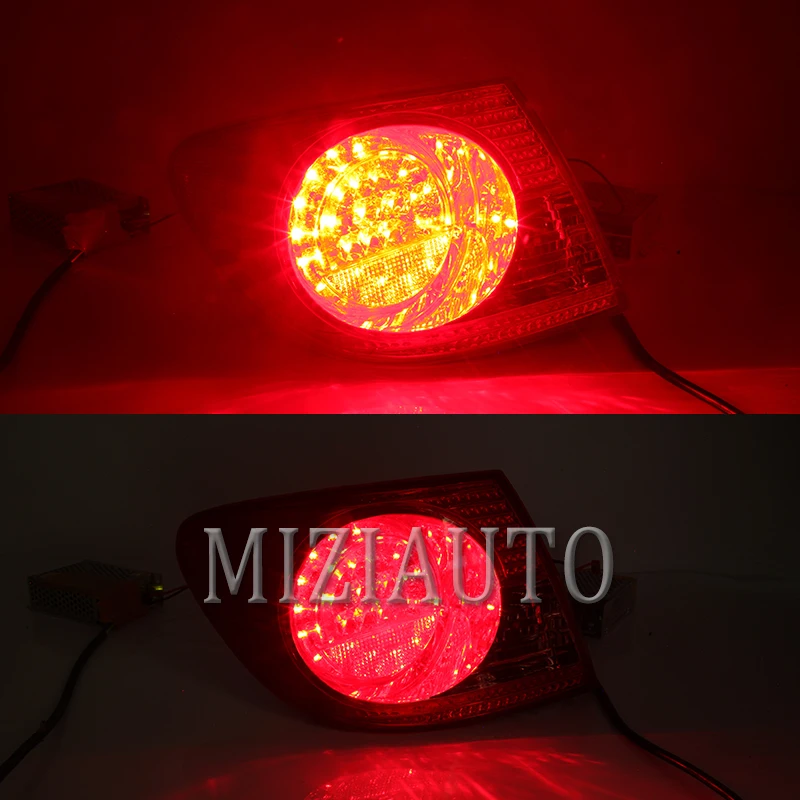 

For TOYOTA COROLLA 2003 2004 2005 2006 Outer side Rear tail light turn signal taillights Rear Bumper Light Tail Stop Lamp Brake