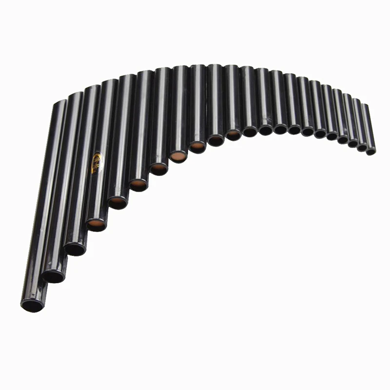 Musicais de Cor Panflute Tubos Alta Qualidade Chave g Mão Direita – Esquerda Instrumentos Preta Sintonizável Flauta Xiao 22 Abs