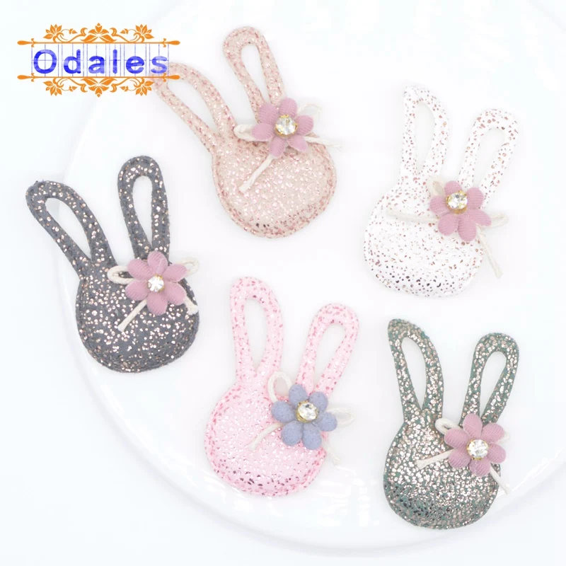 20 шт цветок в Корейском стиле патчи домашние кролик аппликации поделки своими