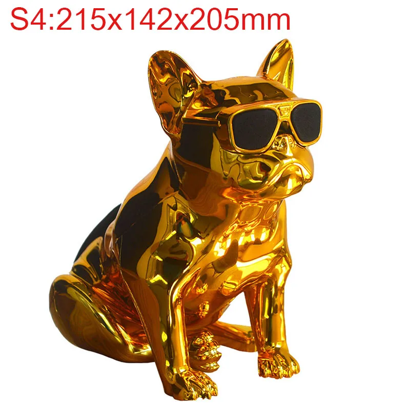 S4 Gold Полный Aerobull Nano беспроводной Bluetooth динамик глубокий бас бульдог динамик портативный динамик громкий динамик Mp3 плеер многоцелевой - Цвет: S4 Gold