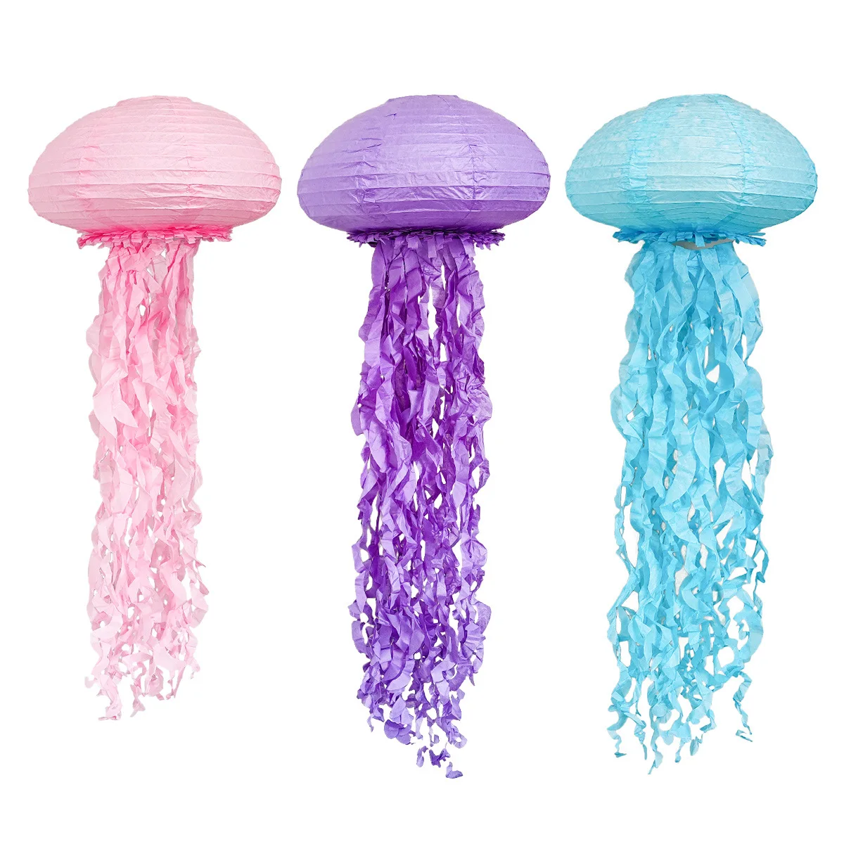 Украшения для вечеринки сделай сам в виде русалки подвесной медузы сотовый