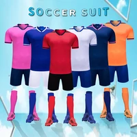2020 new professional men soccer jersey breathable kids football uniform training set custom shirt
