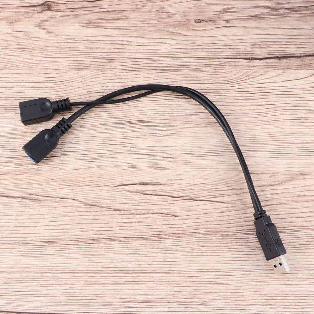 2 в 1 кабель для передачи данных Micro USB 3 0 концентратор штекер гнездо Двойные Порты