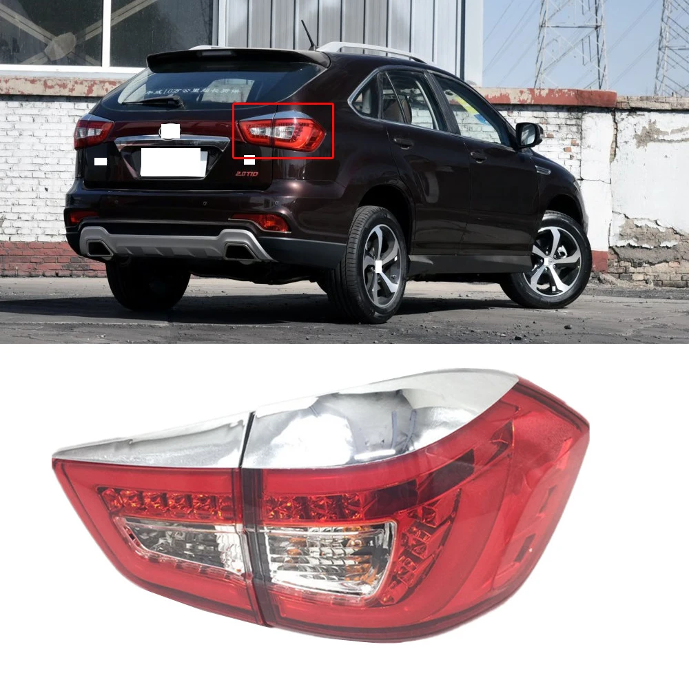 CAPQX для BYD S7 2014 2015 2016 задний тормоз светильник хвост taillamp фонарь|Фара авто в сборе| |