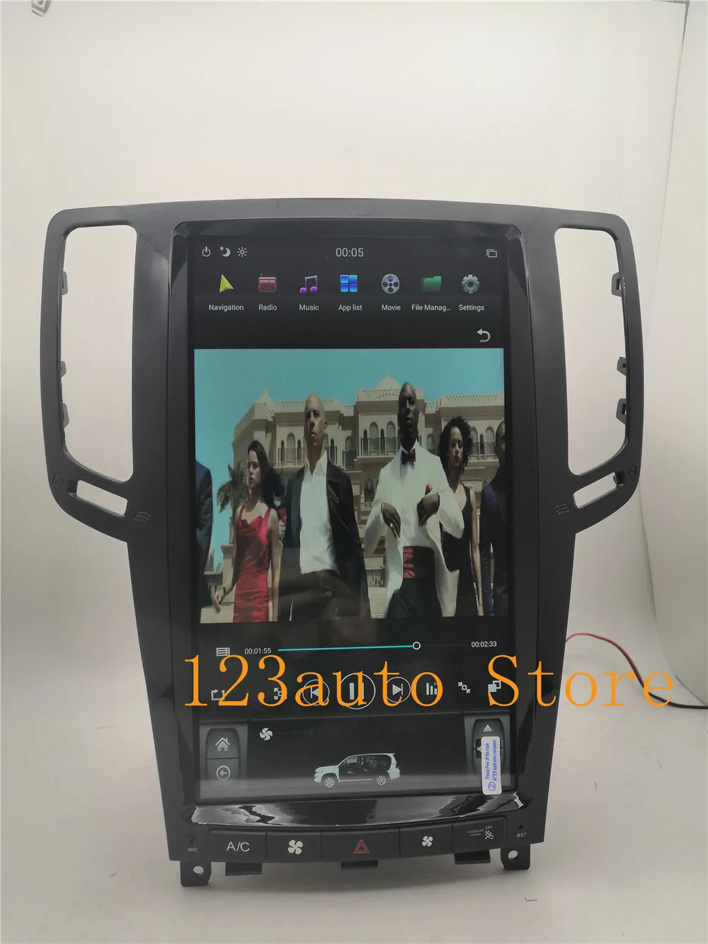 13,6 ''Вертикальный стиль Android 8,1 Автомобильная dvd-навигационная система для infiniti G25 G37 2007-2013 carplay 7850IC ips 6 ядер 1,8 ГГц стерео