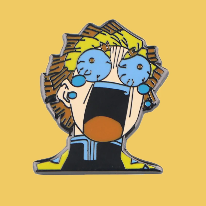 

SP1064 Anime Figures Funny Enamel Pins Men Women Fashion Jewelry Gifts Collection Metal Pins Backpack Hat Collar Lapel Badge