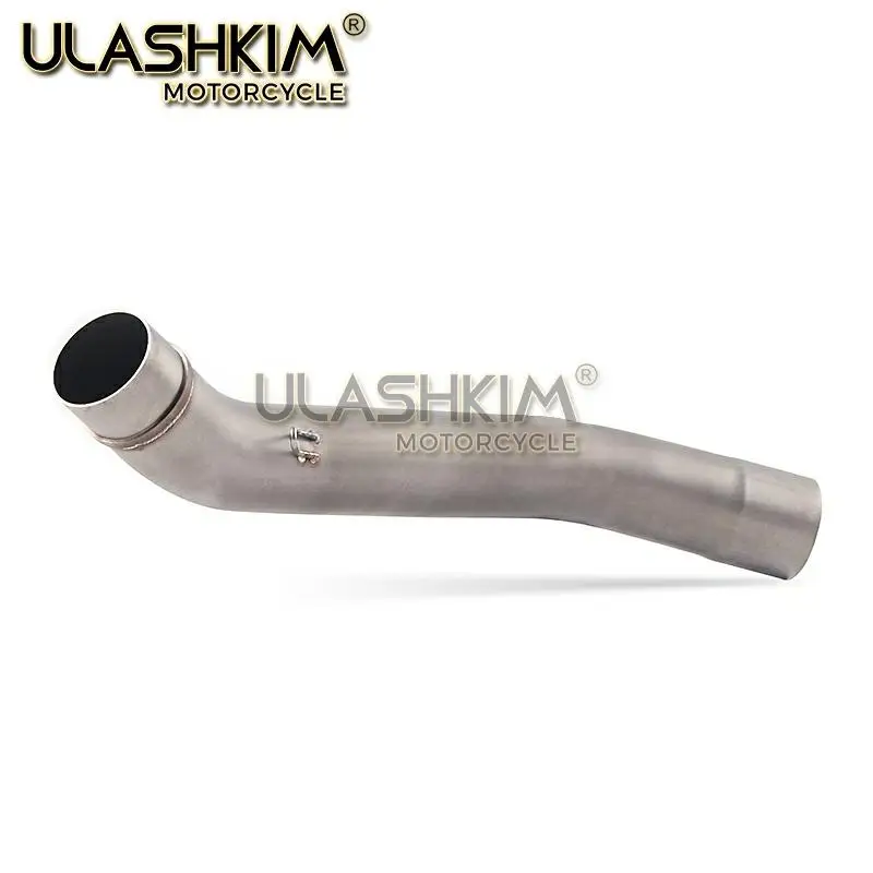 Мотоцикл глушитель Escape средняя ссылка труба полная система без шнуровки для Kawasaki