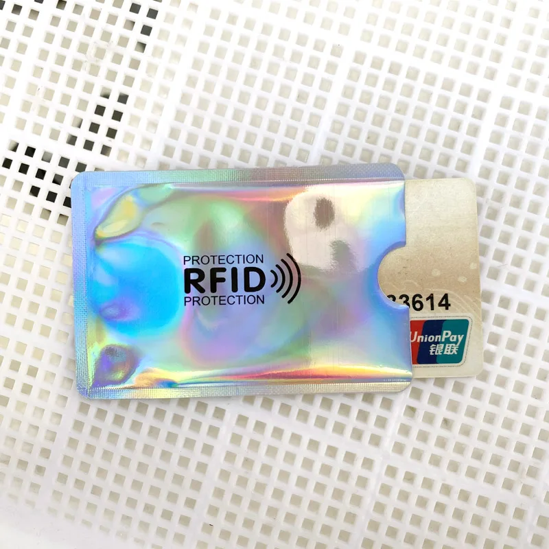 Мужской кошелек с RFID-защитой для банковских карт блокировкой Бесконтактный