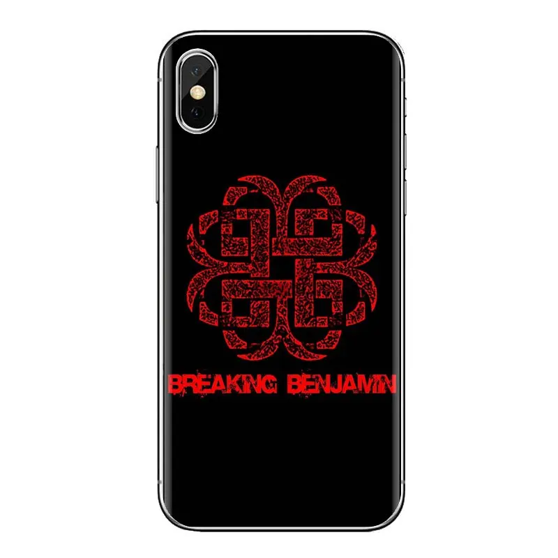 Силиконовый чехол-Сумочка для телефона rock band Breaking Benjamin спортивной камеры Xiao mi 4 5 5S