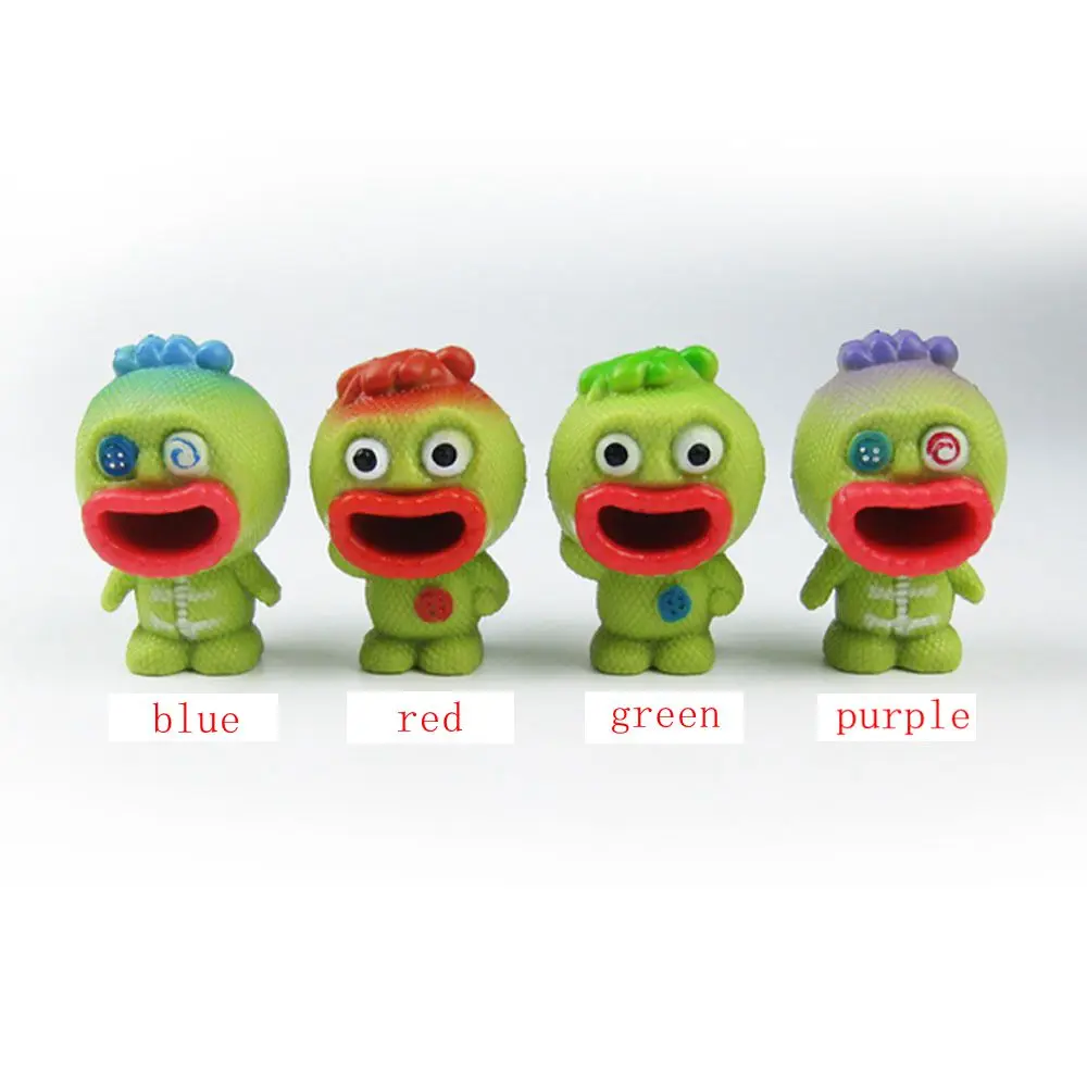 

Fidget Toys Halloween Witch Gu Dolls with Tongue Out Release Stress Creative Tricky Tricky Squeeze Vent Toys