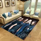 Мягкие фланелевые коврики Flotsam и Jetsam с 3D рисунком рок, нескользящий большой коврик, ковер, украшение для дома, гостиной, спальни