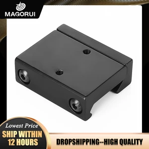 Magorui Тактический RMR Red Dot Sight Low Picatinny Rail Mount Base для RM33 Sight для тактических охотничьих аксессуаров