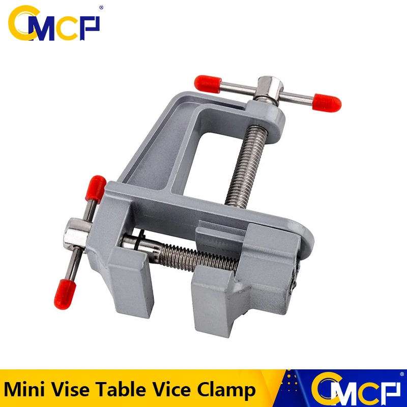 CMCP 35mm Aluminium Miniature Small Jewelers Hobby Clamp On Table Bench Mini Vise Vice Hand Tools | Инструменты