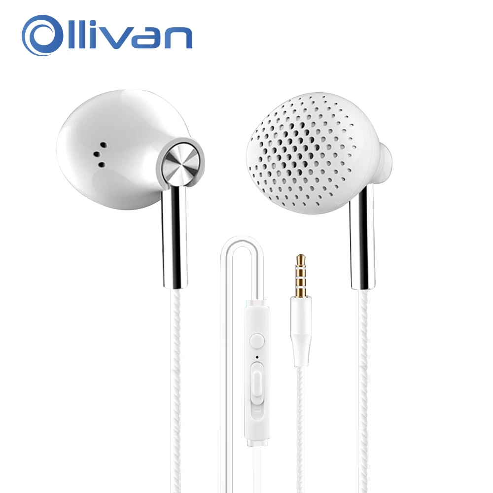 OLLIVAN 6D игровая гарнитура в уши, спортивные наушники, проводные, супер бас 3,5 мм, наушники с трещинами, вкладыши с микрофоном, бас стерео наушники