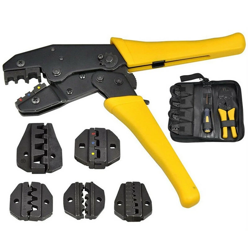 

Cable Wire Crimper Ratcheting Terminal Crimping Pliers Cord End Terminals Tool Hand-held terminal removal tool